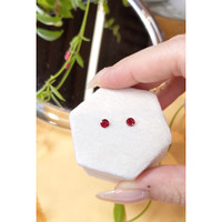 0.52&nbsp;Ct.Tw.Total Carat Weight Ruby Pair from Mozambique Life Style