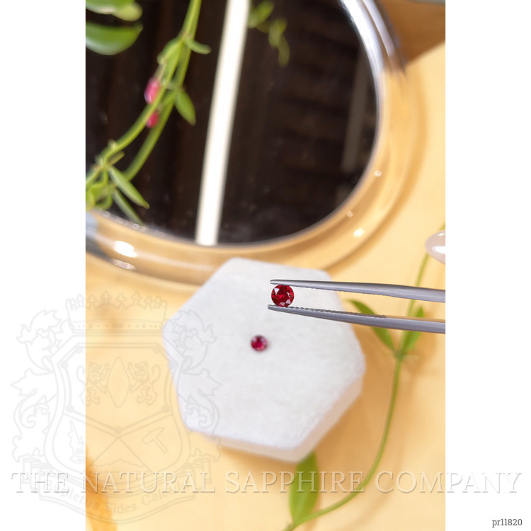 0.52 Ct.Tw. Ruby Pair from Mozambique