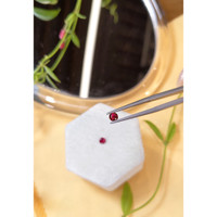 0.48&nbsp;Ct.Tw.Total Carat Weight Ruby Pair from Mozambique Life Style