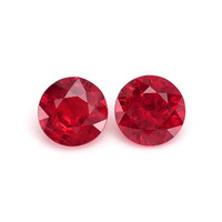 0.69&nbsp;Ct.Tw.Total Carat Weight Ruby Pair from Mozambique Video