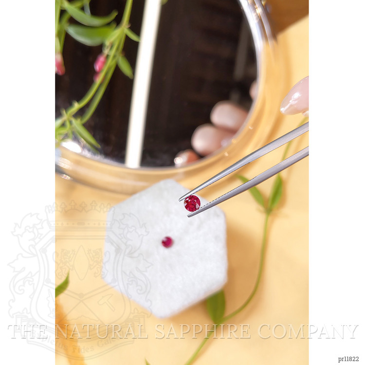 0.69 Ct.Tw. Ruby Pair from Mozambique