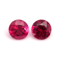 0.51&nbsp;Ct.Tw.Total Carat Weight Ruby Pair from Mozambique Video