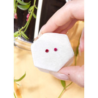 0.51&nbsp;Ct.Tw.Total Carat Weight Ruby Pair from Mozambique Life Style