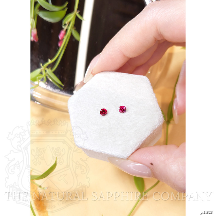 0.51 Ct.Tw. Ruby Pair from Mozambique