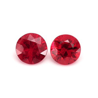 0.53&nbsp;Ct.Tw.Total Carat Weight Ruby Pair from Mozambique Video