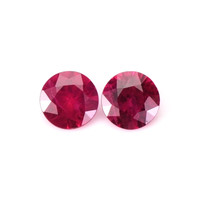 0.46&nbsp;Ct.Tw.Total Carat Weight Ruby Pair from Mozambique Video