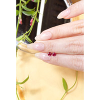 0.66&nbsp;Ct.Tw.Total Carat Weight Ruby Pair from Mozambique Life Style