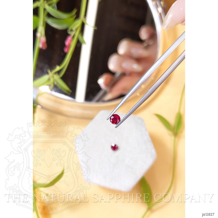 0.66 Ct.Tw. Ruby Pair from Mozambique