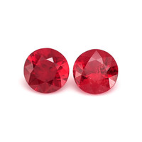 0.68&nbsp;Ct.Tw.Total Carat Weight Ruby Pair from Mozambique Video