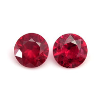 0.53&nbsp;Ct.Tw.Total Carat Weight Ruby Pair from Mozambique Video
