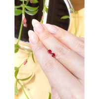 0.79 Ct.Tw.Total Carat Weight Ruby Pair from Thailand Life Style