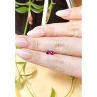 0.59 Ct.Tw.Total Carat Weight Ruby Pair from Burma (Myanmar) Life Style