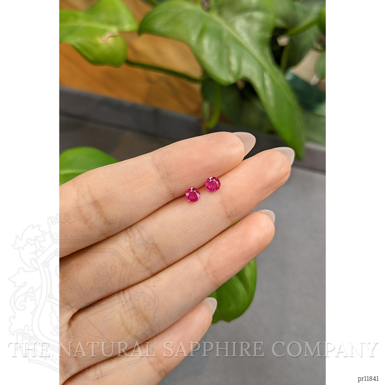 0.63 Ct.Tw. Ruby Pair from Burma (Myanmar)