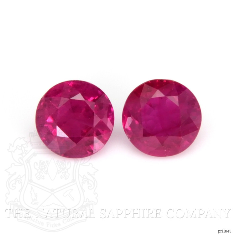0.81 Ct.Tw. Ruby Pair from Burma (Myanmar)