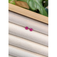 0.81&nbsp;Ct.Tw.Total Carat Weight Ruby Pair from Burma (Myanmar) Life Style