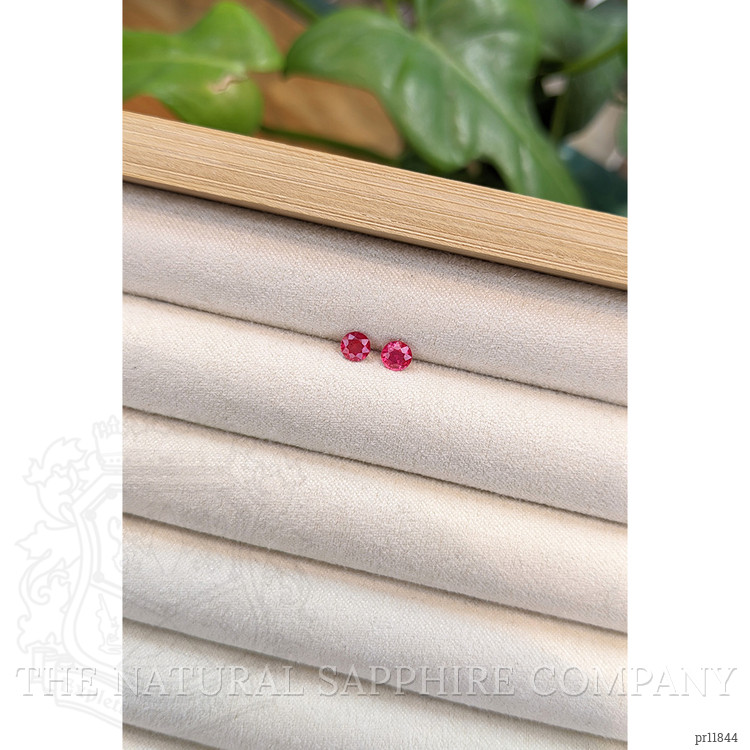 0.67 Ct.Tw. Ruby Pair from Thailand