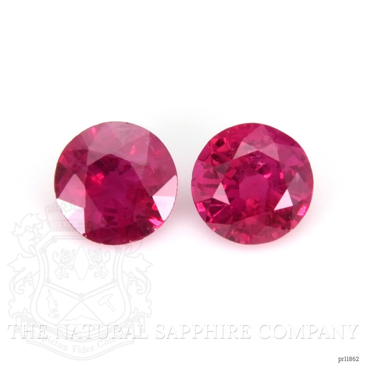 0.51 Ct.Tw. Ruby Pair from Burma (Myanmar)
