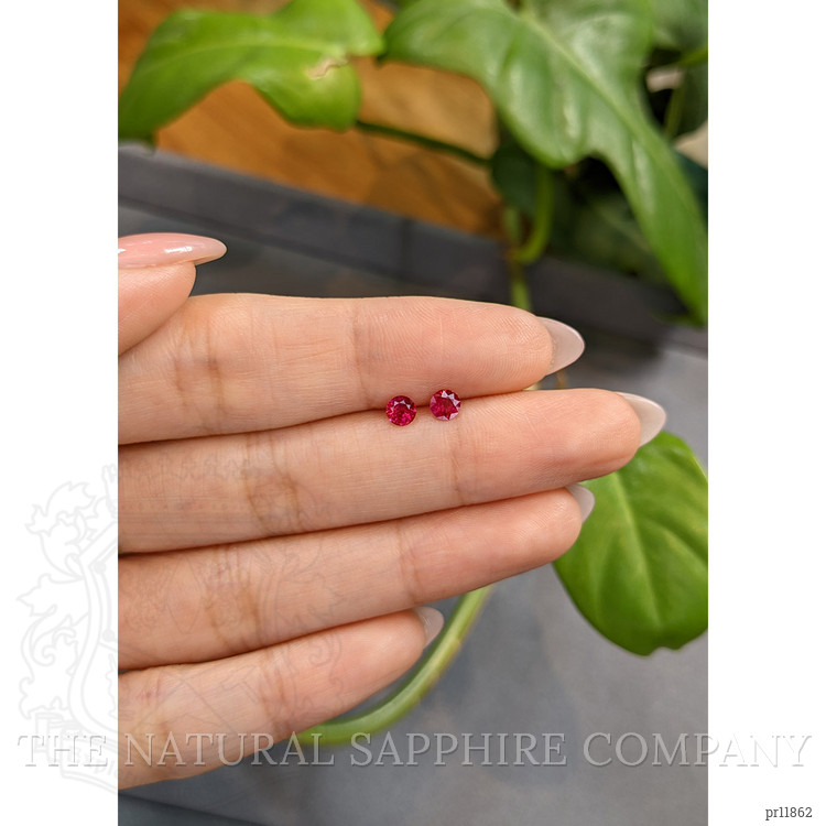 0.51 Ct.Tw. Ruby Pair from Burma (Myanmar)