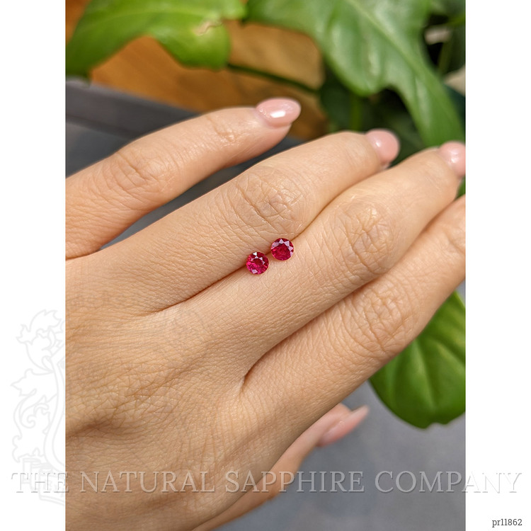 0.51 Ct.Tw. Ruby Pair from Burma (Myanmar)