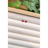 0.90&nbsp;Ct.Tw.Total Carat Weight Ruby Pair from Thailand Life Style