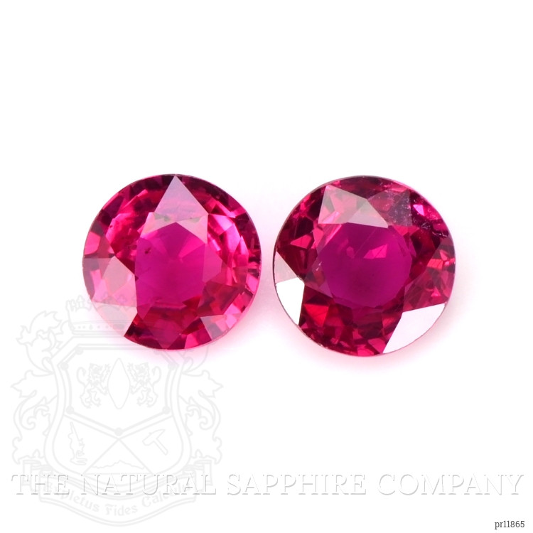 0.78 Ct.Tw. Ruby Pair from Thailand