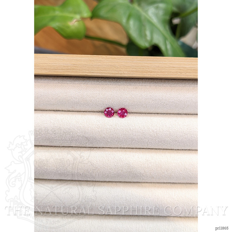 0.78 Ct.Tw. Ruby Pair from Thailand