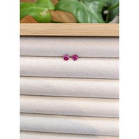 0.86&nbsp;Ct.Tw.Total Carat Weight Ruby Pair from Thailand Life Style