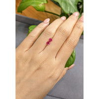0.66&nbsp;Ct.Tw.Total Carat Weight Ruby Pair from Burma (Myanmar) Life Style