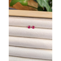 0.66&nbsp;Ct.Tw.Total Carat Weight Ruby Pair from Burma (Myanmar) Life Style