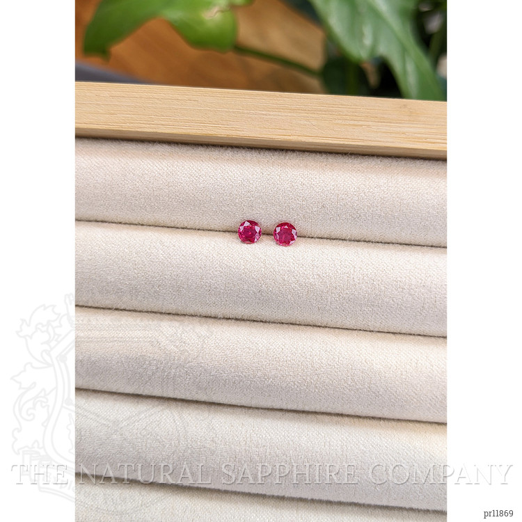0.66 Ct.Tw. Ruby Pair from Burma (Myanmar)