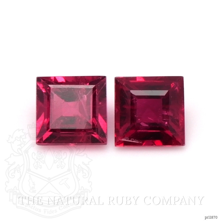 0.48 Ct.Tw. Ruby Pair from Mozambique