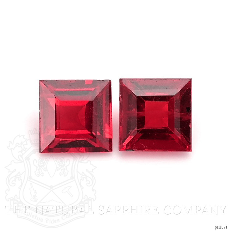 0.56 Ct.Tw. Ruby Pair from Mozambique