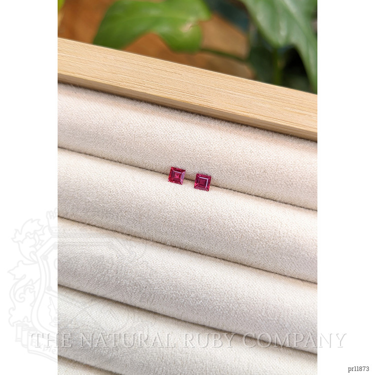0.54 Ct.Tw. Ruby Pair from Mozambique