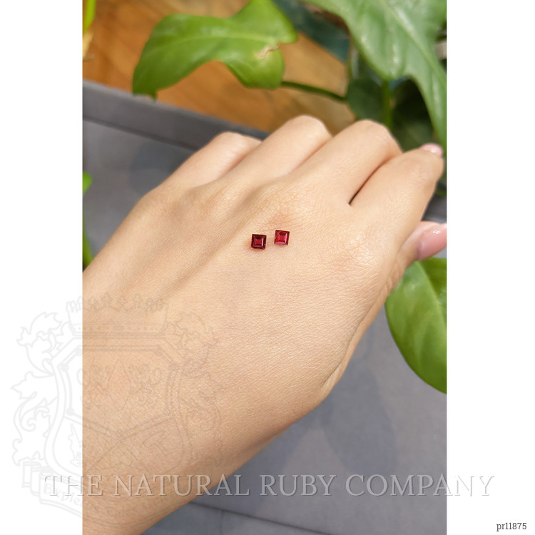 0.50 Ct.Tw. Ruby Pair from Mozambique
