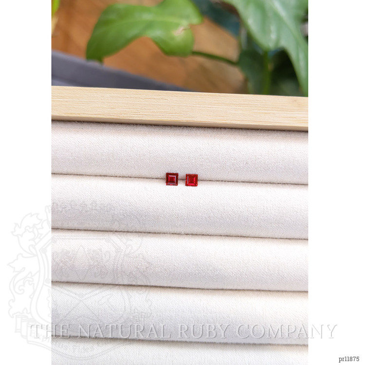 0.50 Ct.Tw. Ruby Pair from Mozambique