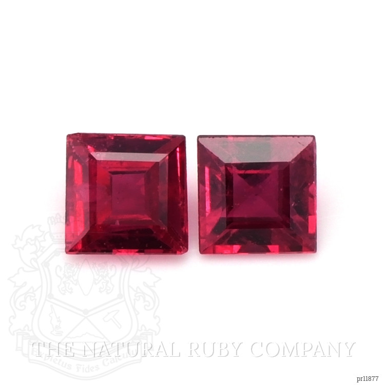 0.60 Ct.Tw. Ruby Pair from Mozambique