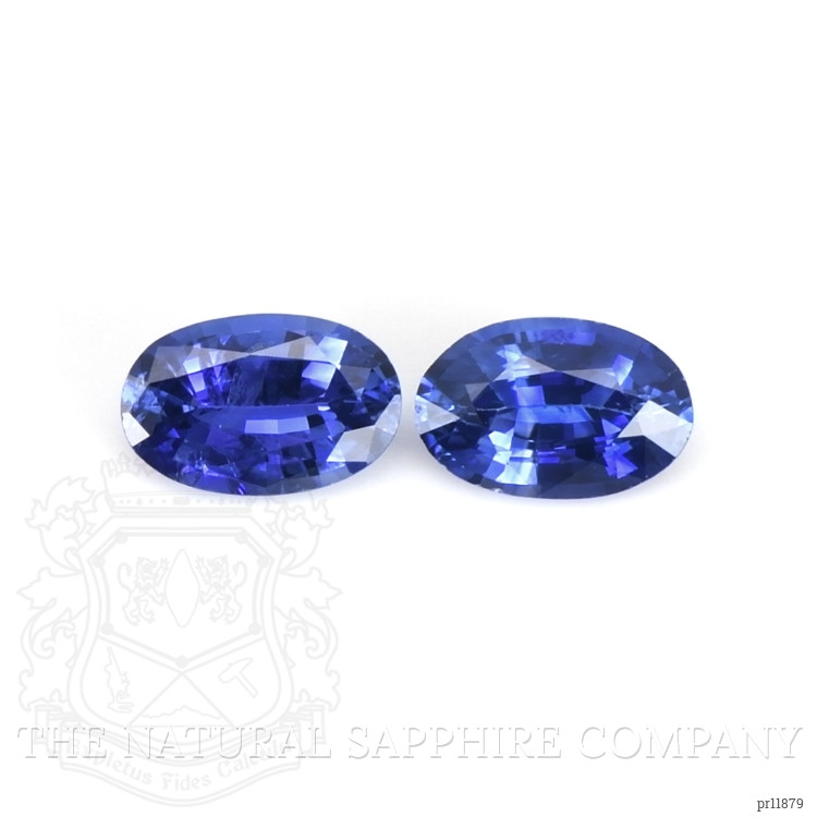 0.96 Ct.Tw. Blue Sapphire Pair from Madagascar