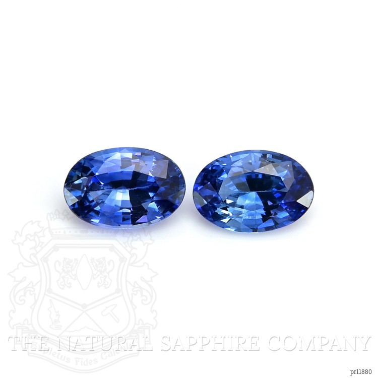 1.00 Ct.Tw. Blue Sapphire Pair from Madagascar