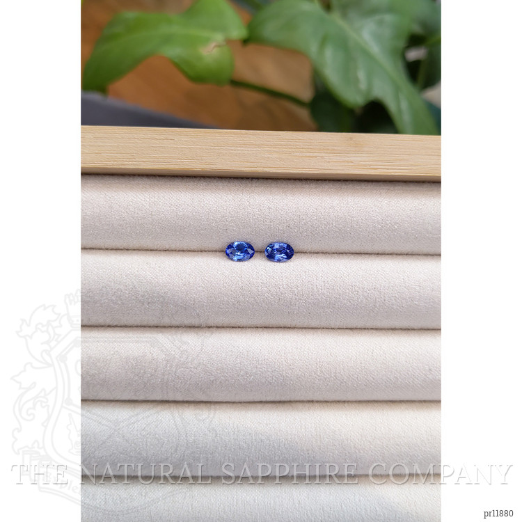 1.00 Ct.Tw. Blue Sapphire Pair from Madagascar
