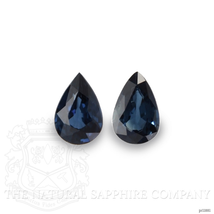 0.98 Ct.Tw. Blue Sapphire Pair from Madagascar