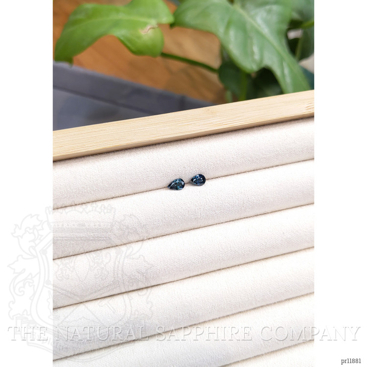 0.98 Ct.Tw. Blue Sapphire Pair from Madagascar