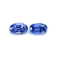 0.69&nbsp;Ct.Tw.Total Carat Weight Blue Sapphire Pair from Madagascar Video