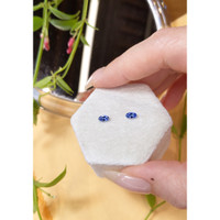 0.69&nbsp;Ct.Tw.Total Carat Weight Blue Sapphire Pair from Madagascar Life Style