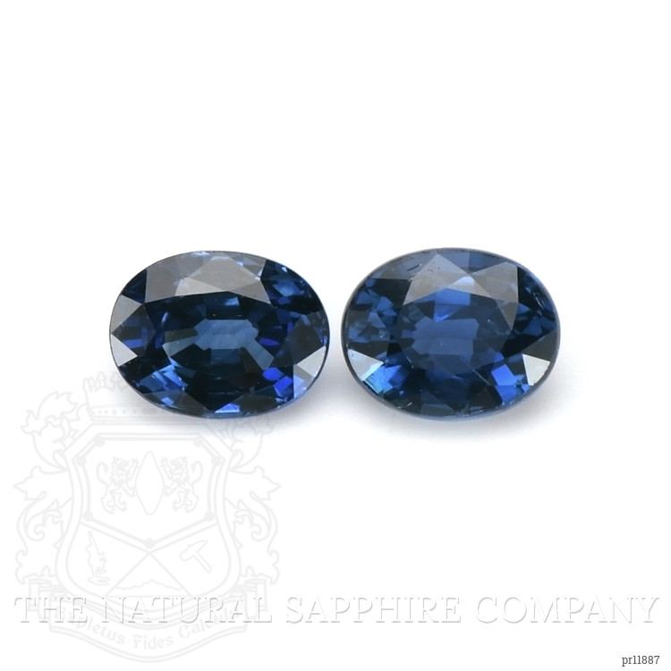 0.97 Ct.Tw. Blue Sapphire Pair from Madagascar