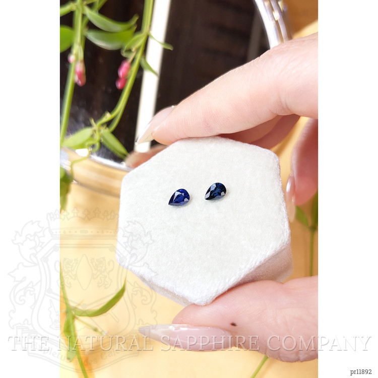1.16 Ct.Tw. Blue Sapphire Pair from Madagascar