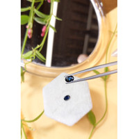 1.28&nbsp;Ct.Tw.Total Carat Weight Blue Sapphire Pair from Madagascar Life Style