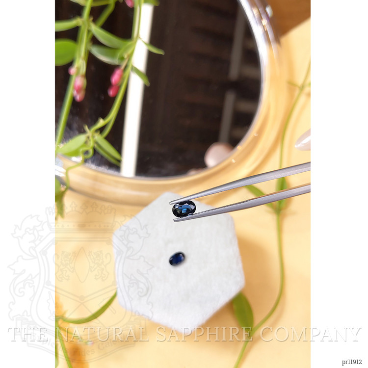 1.28 Ct.Tw. Blue Sapphire Pair from Madagascar