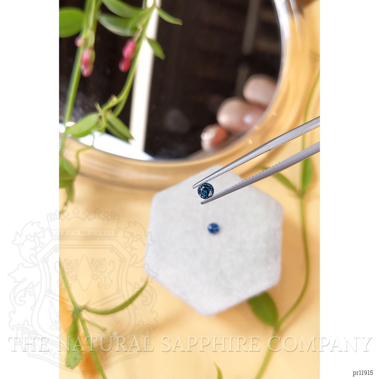 0.65 Ct.Tw. Blue Sapphire Pair from Madagascar