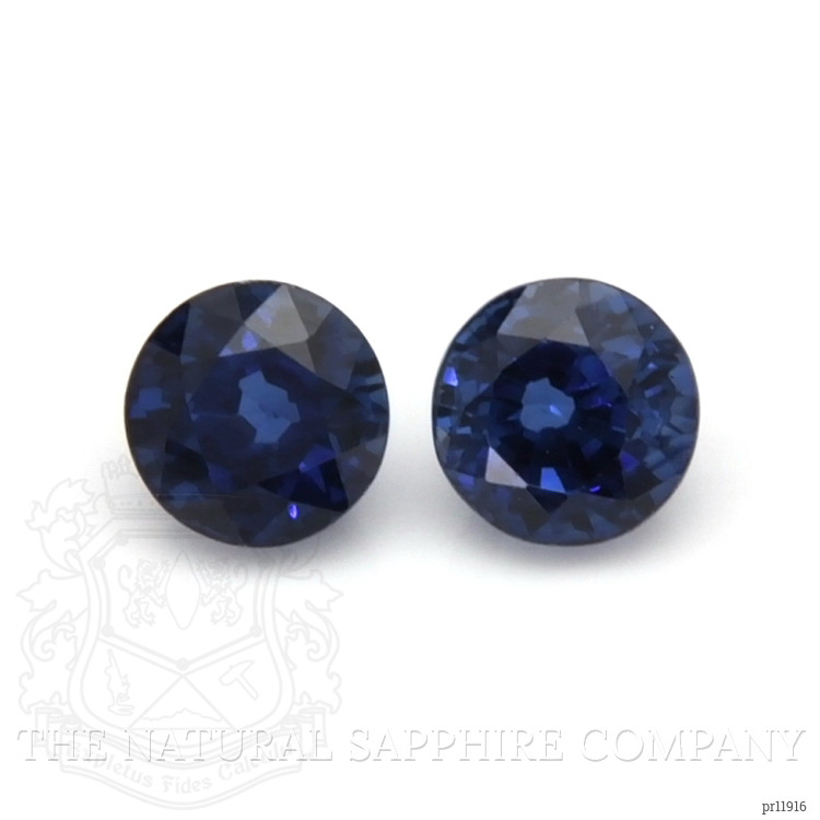 0.90 Ct.Tw. Blue Sapphire Pair from Madagascar