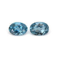 1.96 Ct.Tw.Total Carat Weight Topaz Pair from Brazil Video